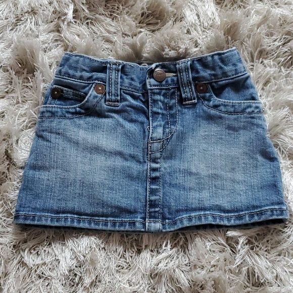 jeans skirt for baby girl